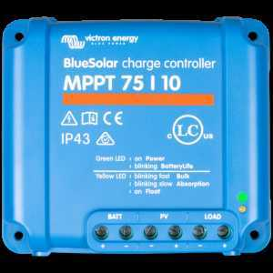 MPPT solárny regulátor Victron Energy BlueSolar 75/10