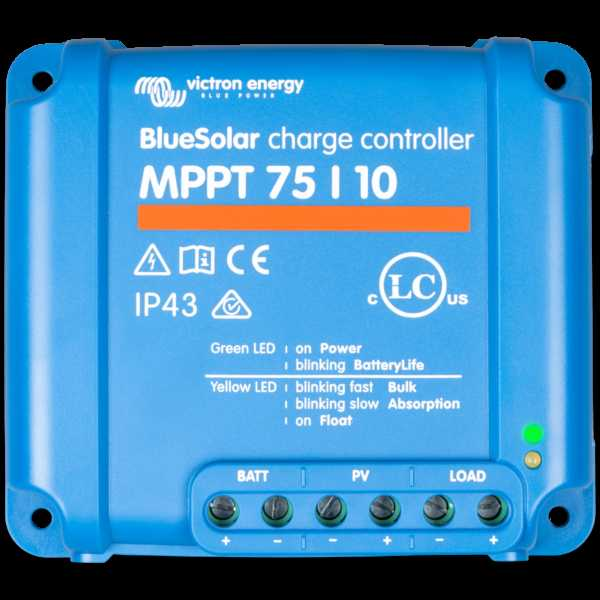 MPPT solárny regulátor Victron Energy BlueSolar 75/10