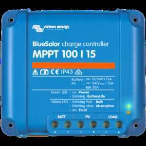 MPPT solárny regulátor Victron Energy BlueSolar 100/15