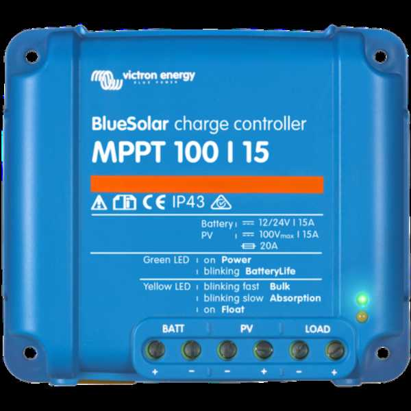 MPPT solárny regulátor Victron Energy BlueSolar 100/15