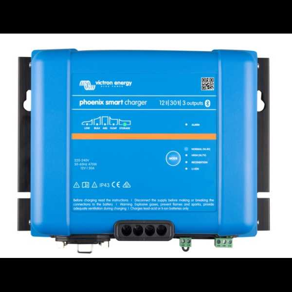 Nabíjačka Victron Energy Phoenix Smart IP43 Charger 12V/30A (3)