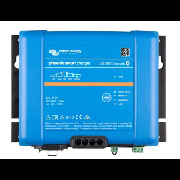 Nabíjačka Victron Energy Phoenix Smart IP43 Charger 24V/25A (3)